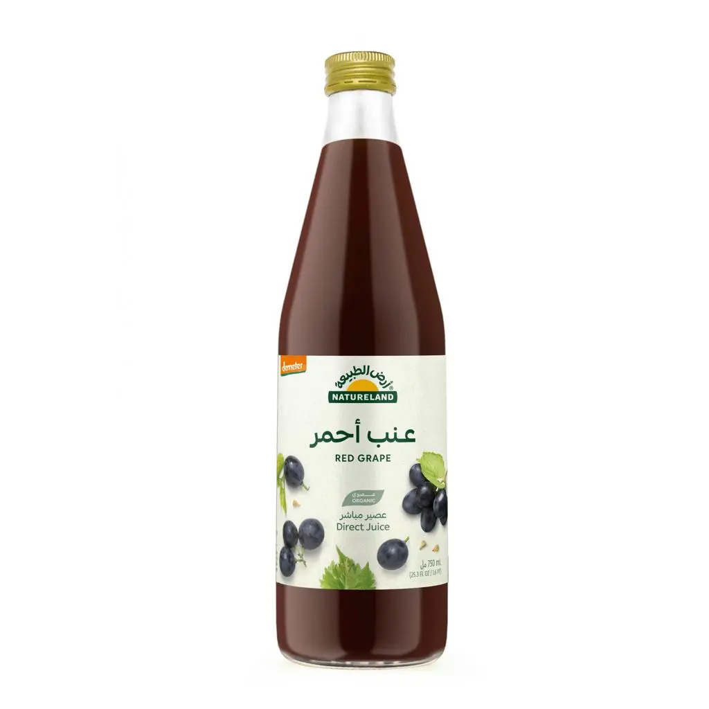 عصير عنب أحمر عضوي